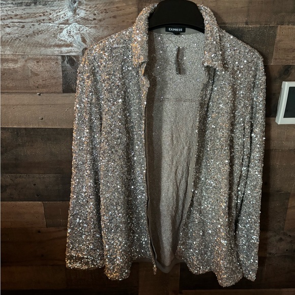 Relaxed Sequin Portofino Shirt - Picture 4 of 4